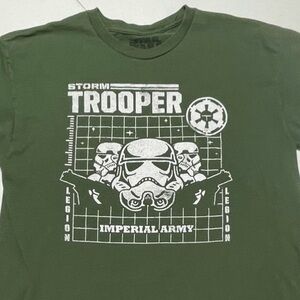 Star Wars Large Green Stormtrooper Short Sleeve Tee